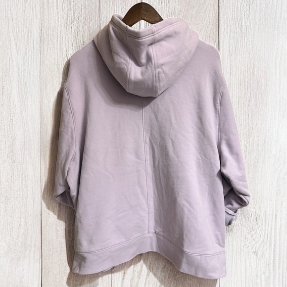 Athleta Soft Pastel Purple Hoodie Fuzzy interior - Picture 3 of 5
